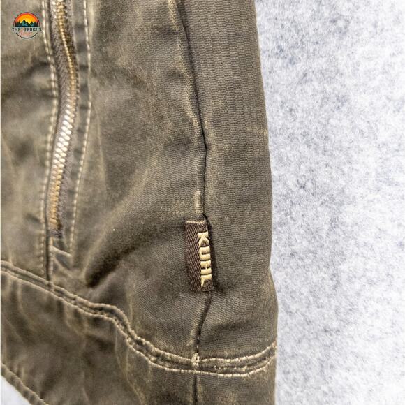 KUHL Patina Green Vest Born In The Mountains Hiking Gorpcore Outdoor Men's 2XL - Picture 12 of 16